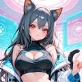 サイバー猫耳さん 2枚目