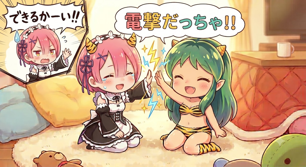 ラムちゃんとラムちゃん