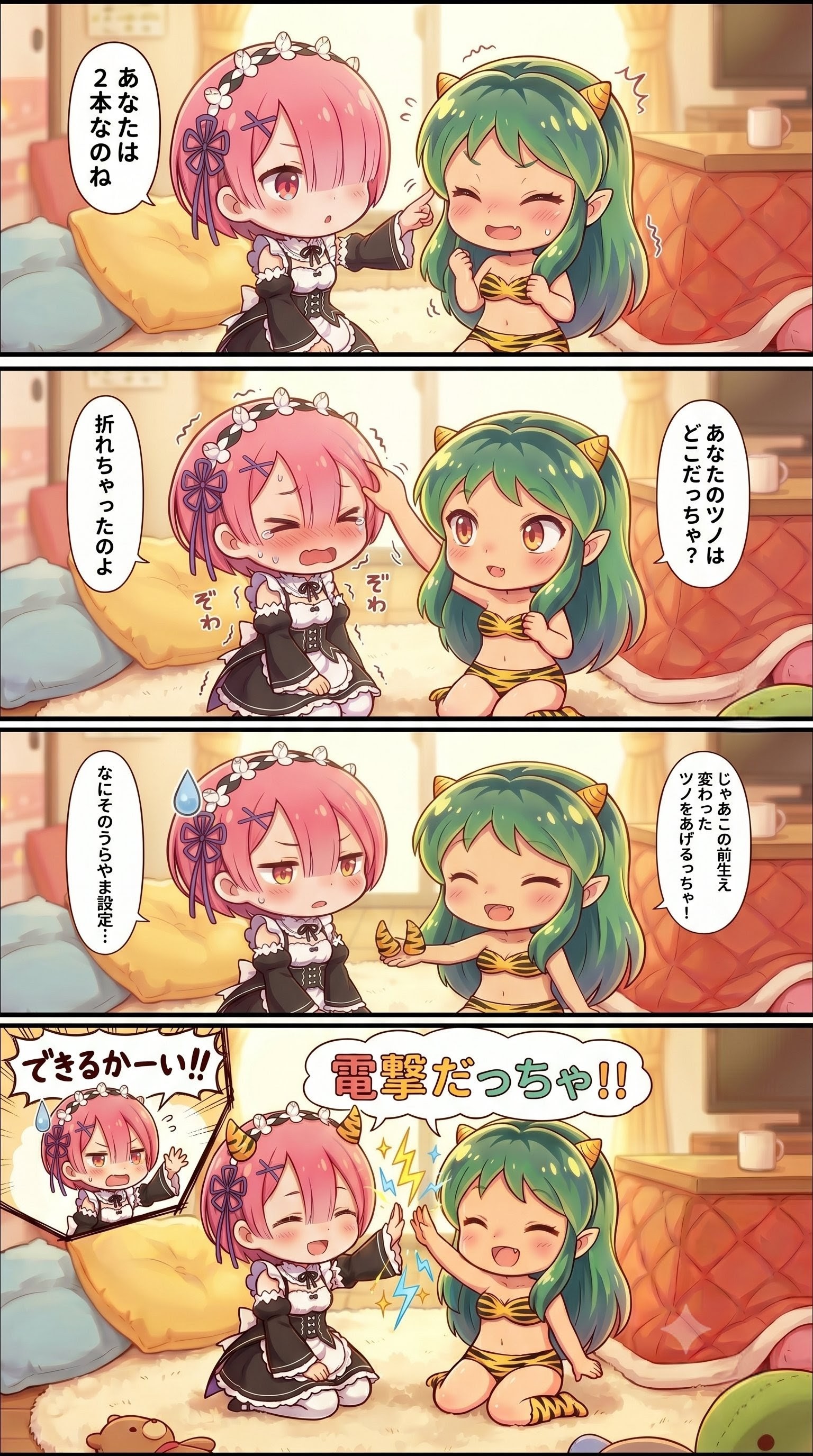 ラムちゃんとラムちゃん