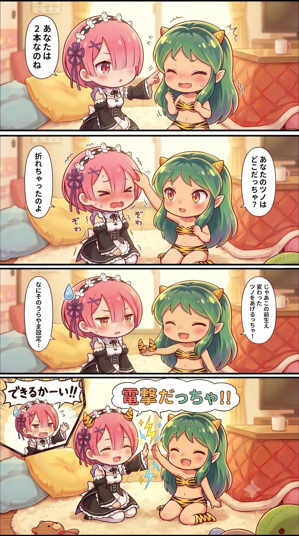 ラムちゃんとラムちゃん