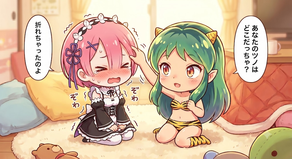 ラムちゃんとラムちゃん