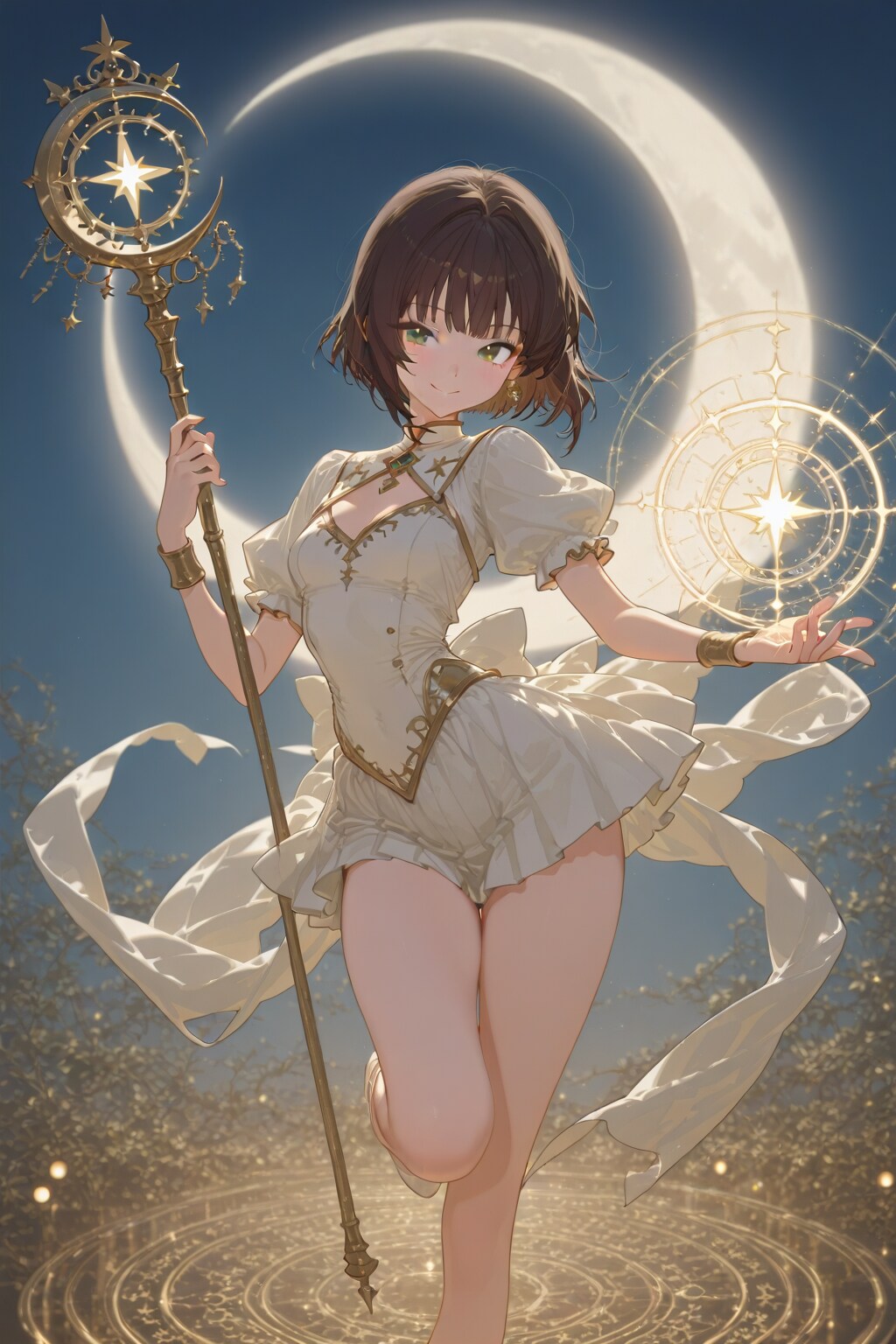 金色の月夜 | の人気AIイラスト・グラビア