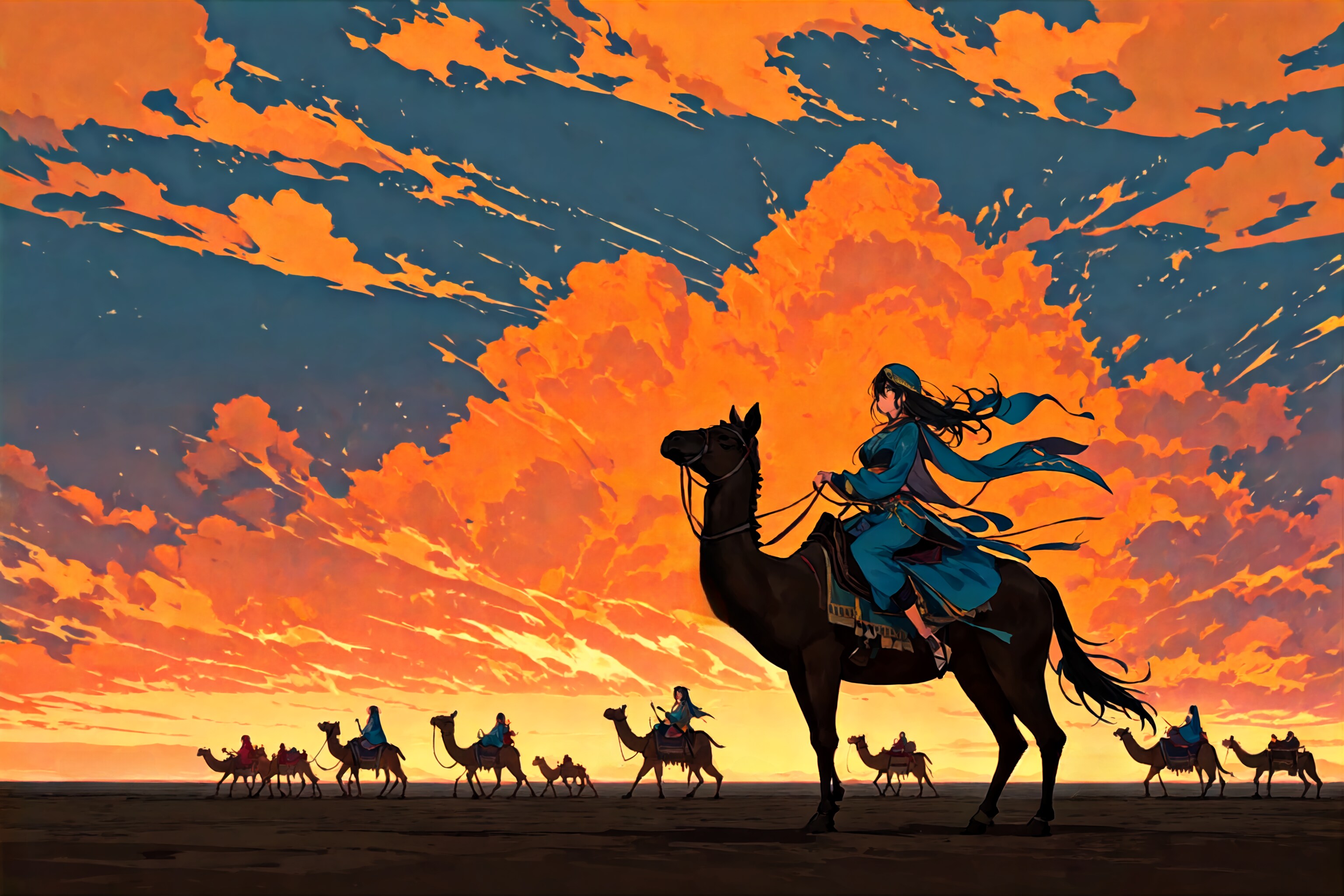 キャメルキャラバン | の人気AIイラスト・グラビア