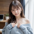 オフショルセーター 6枚目
