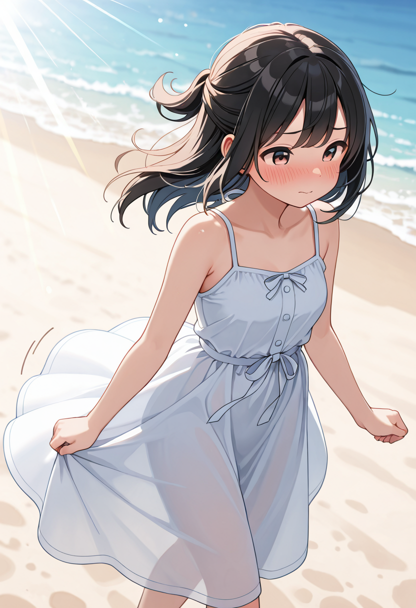 波打ち際の告白