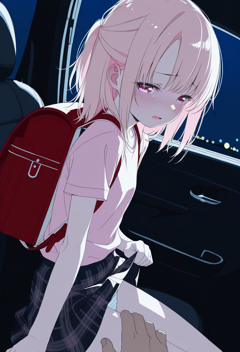 隣の家の女の子をたまに送迎している汚っさん