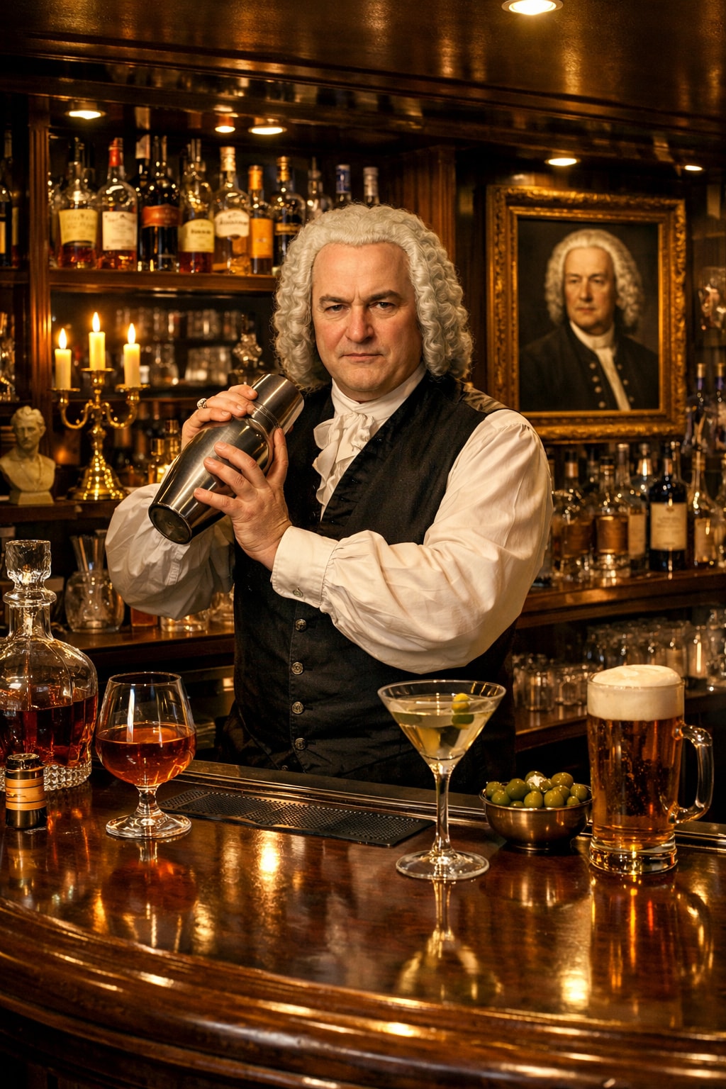 『 ばったり会う夜、バッハのBAR 』