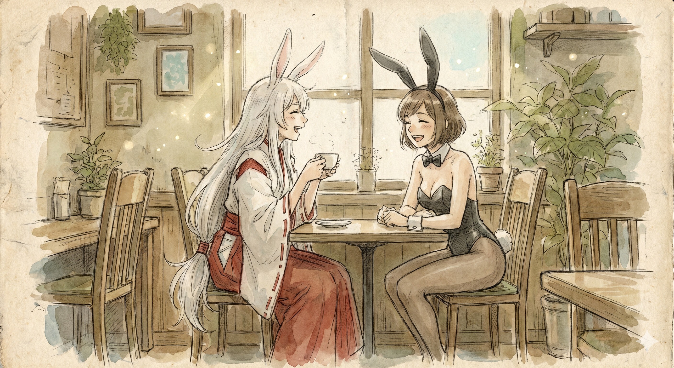 今日の巫女バニー⑩ | の人気AIイラスト・グラビア