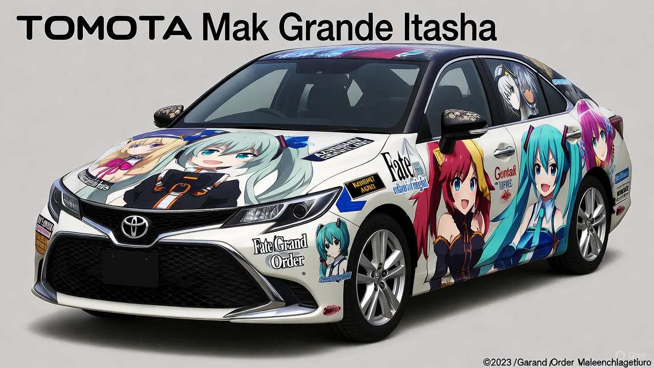 TOYOTAのMark II､を イメージしたのに？　　　　　　（・︵・）？ | の人気AIイラスト・グラビア