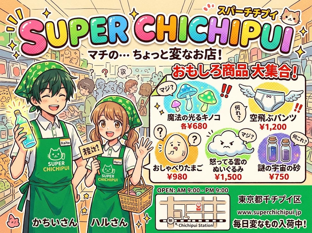 スーパーちちぷい、今週のチラシ