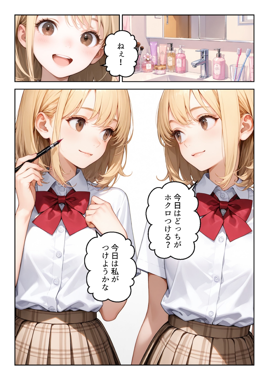 そのホクロ、前からあったっけ？