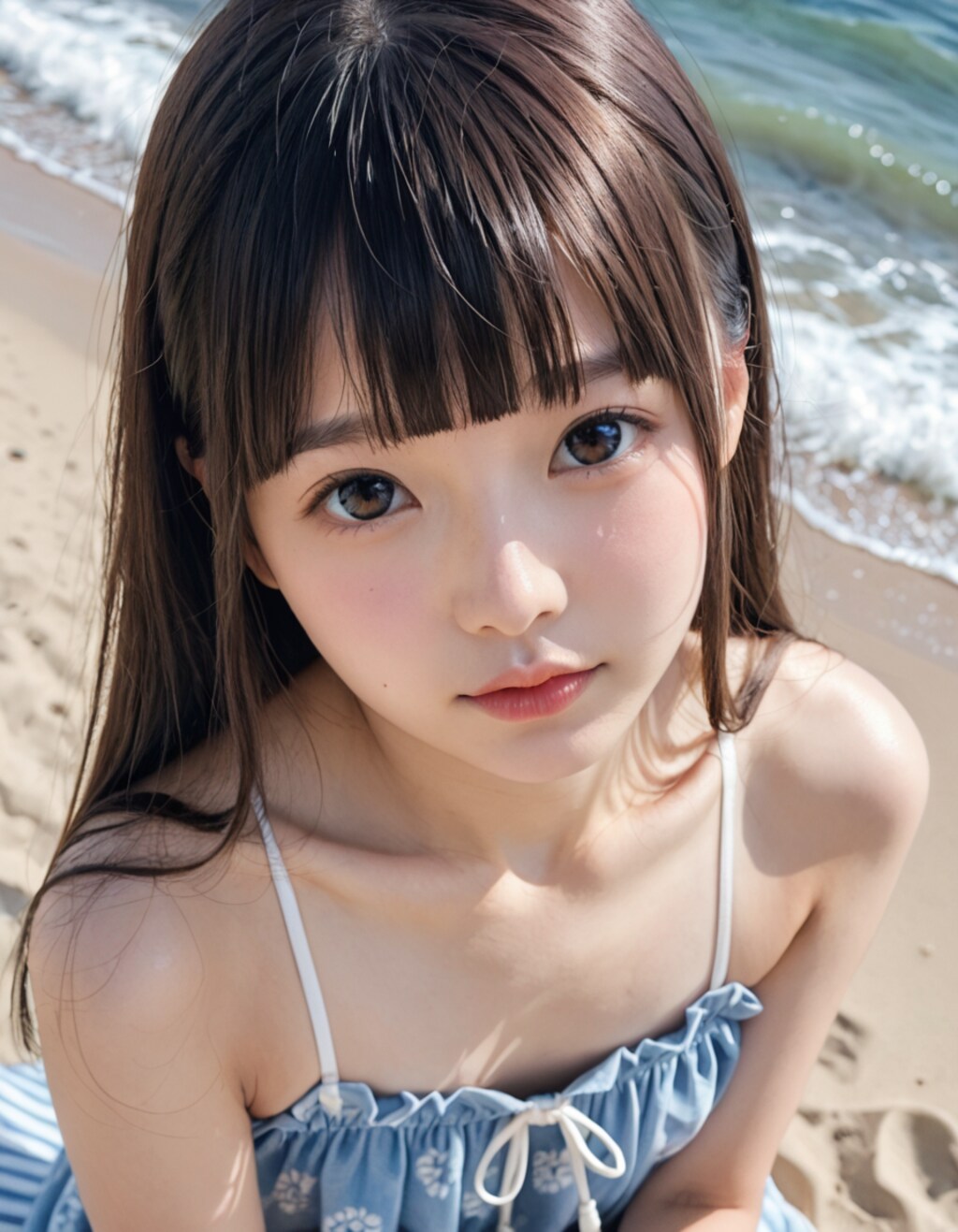 こっちみて