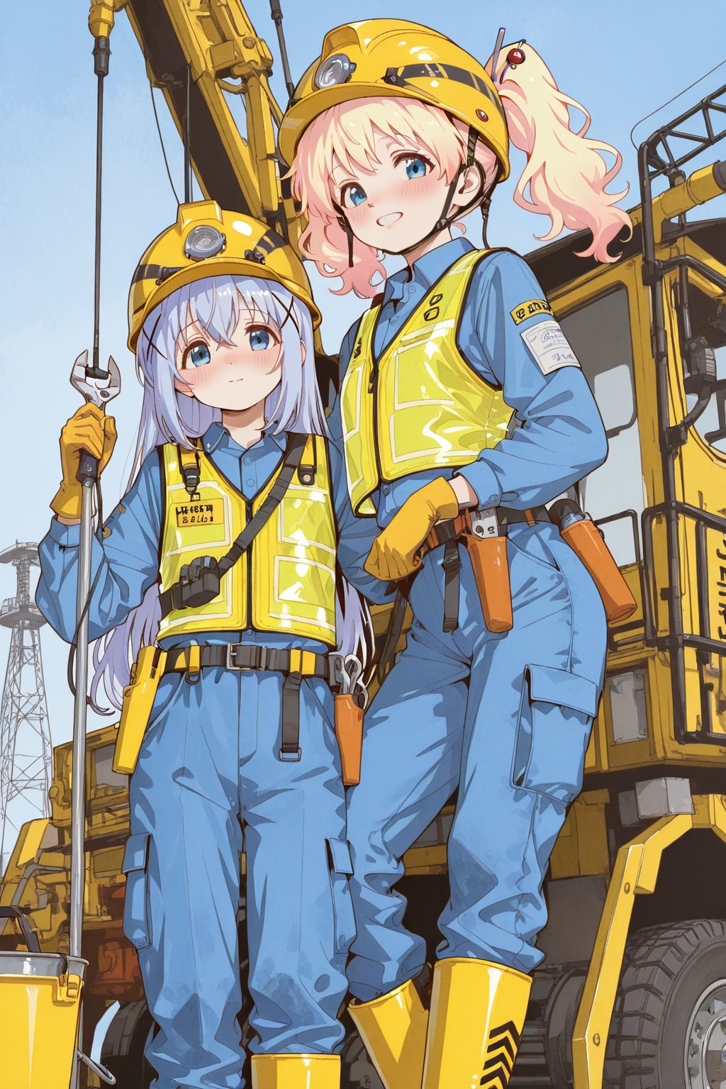 電気工事技師（お仕事　08） | の人気AIイラスト・グラビア