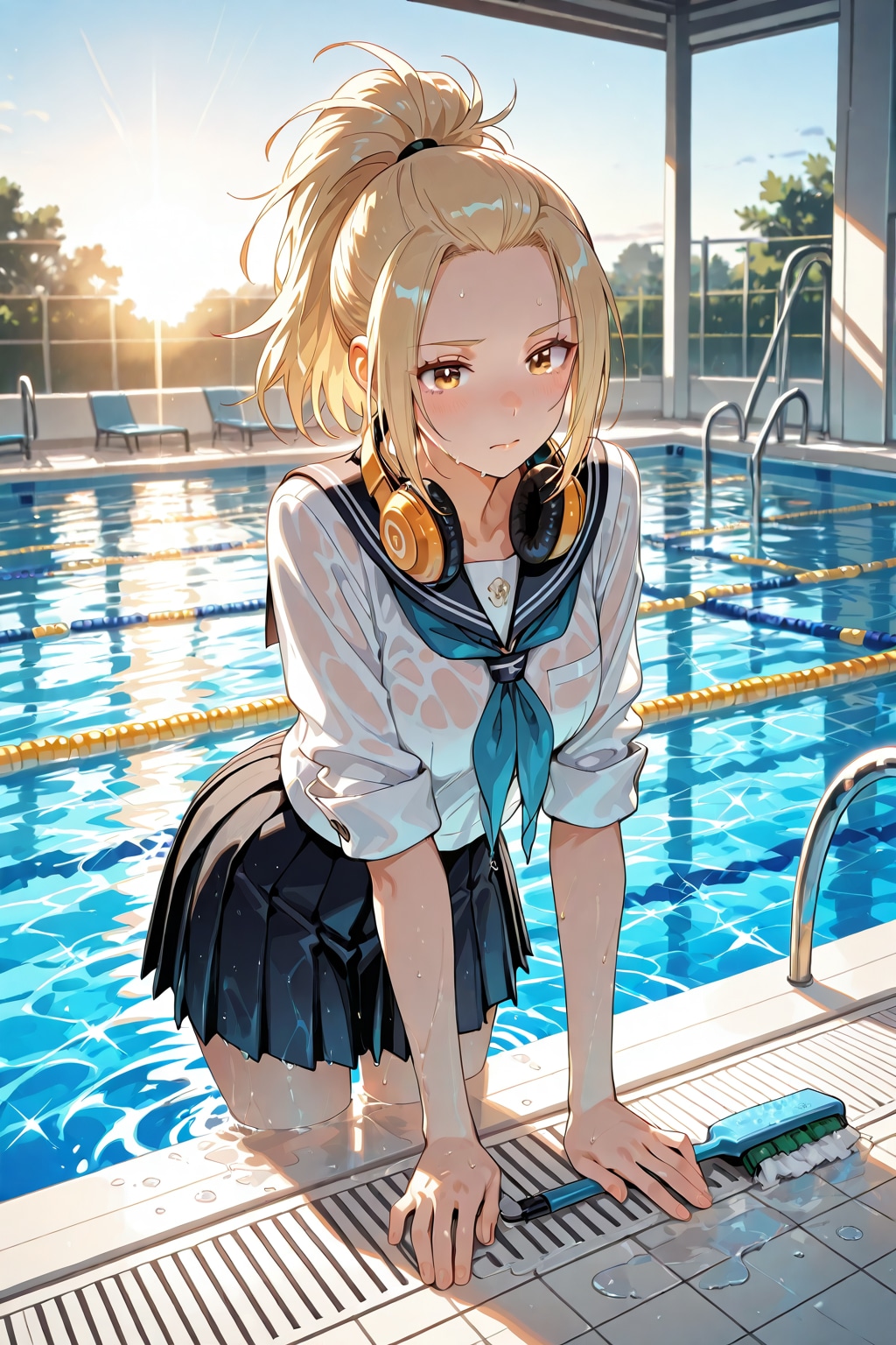 暑すぎて