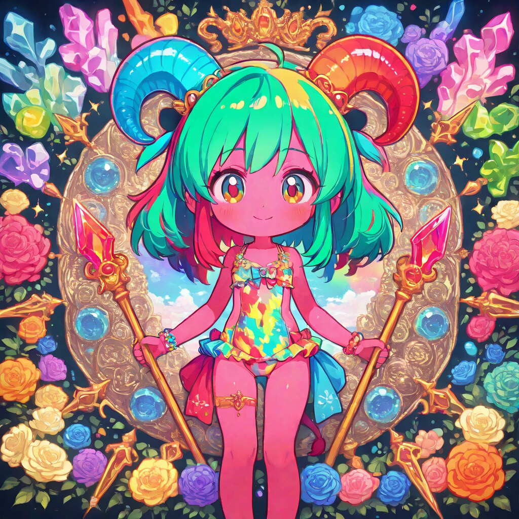 カラフルツノガール