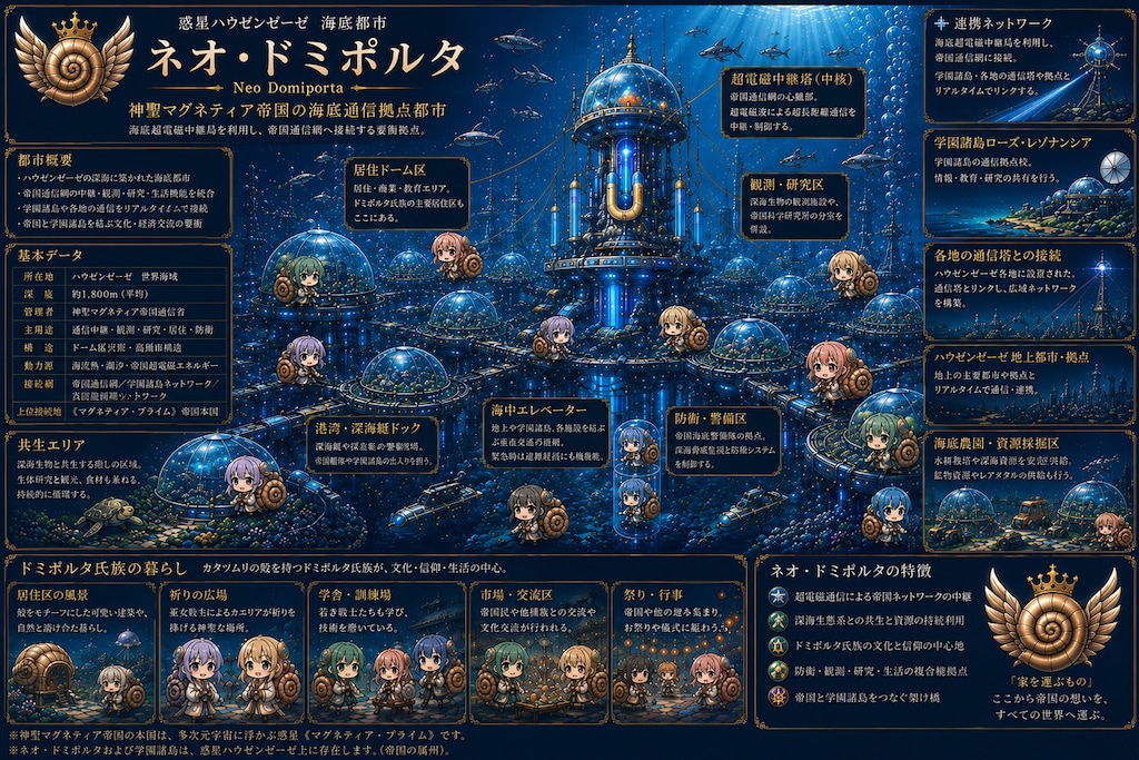 海底都市 ネオ・ドミポルタ