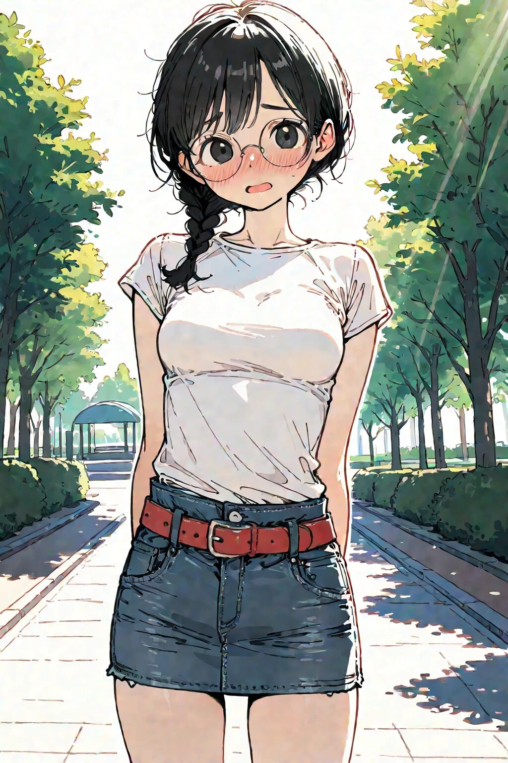 クラスの真面目な女子