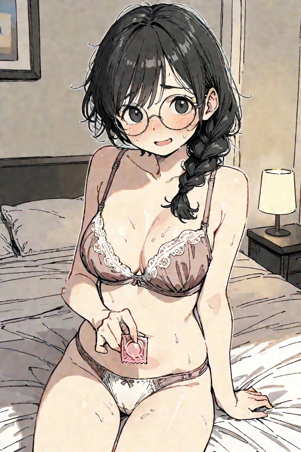 クラスの真面目な女子