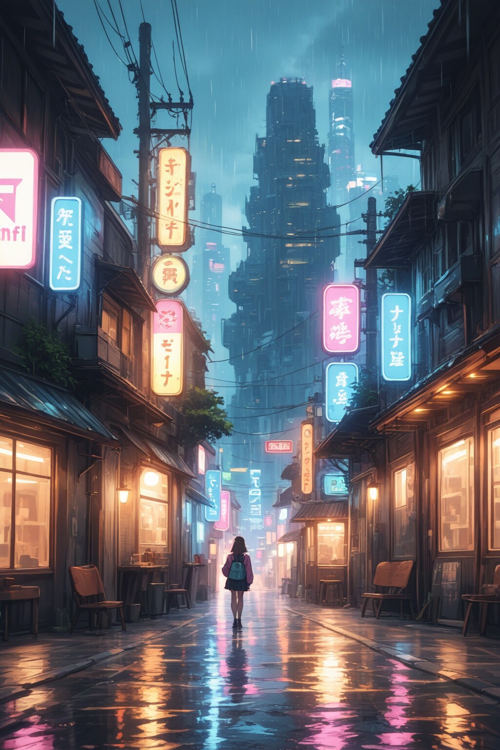 neon signs | の人気AIイラスト・グラビア
