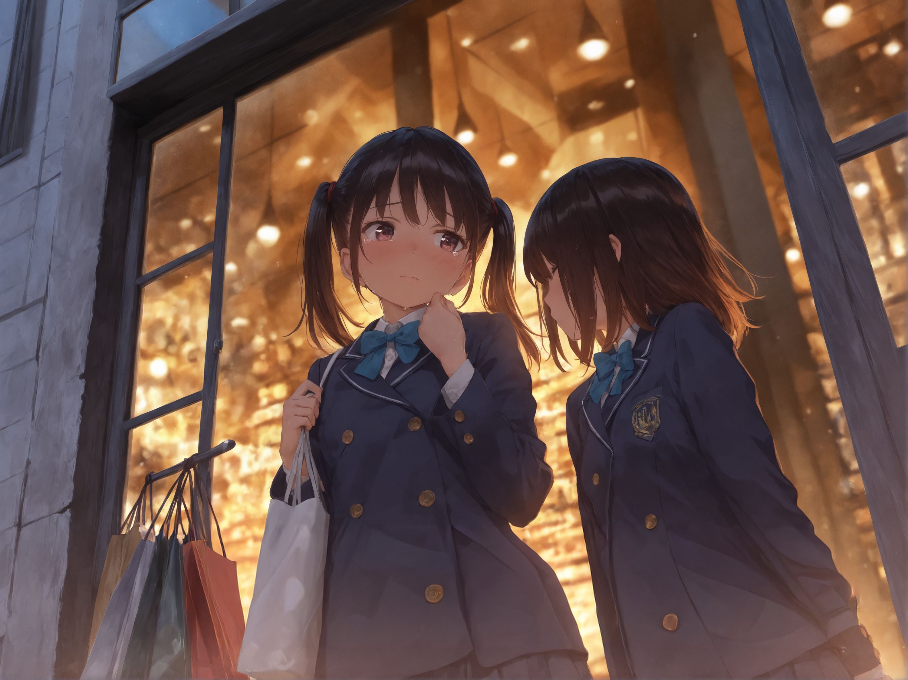 オレンジ色の境界線 | の人気AIイラスト・グラビア