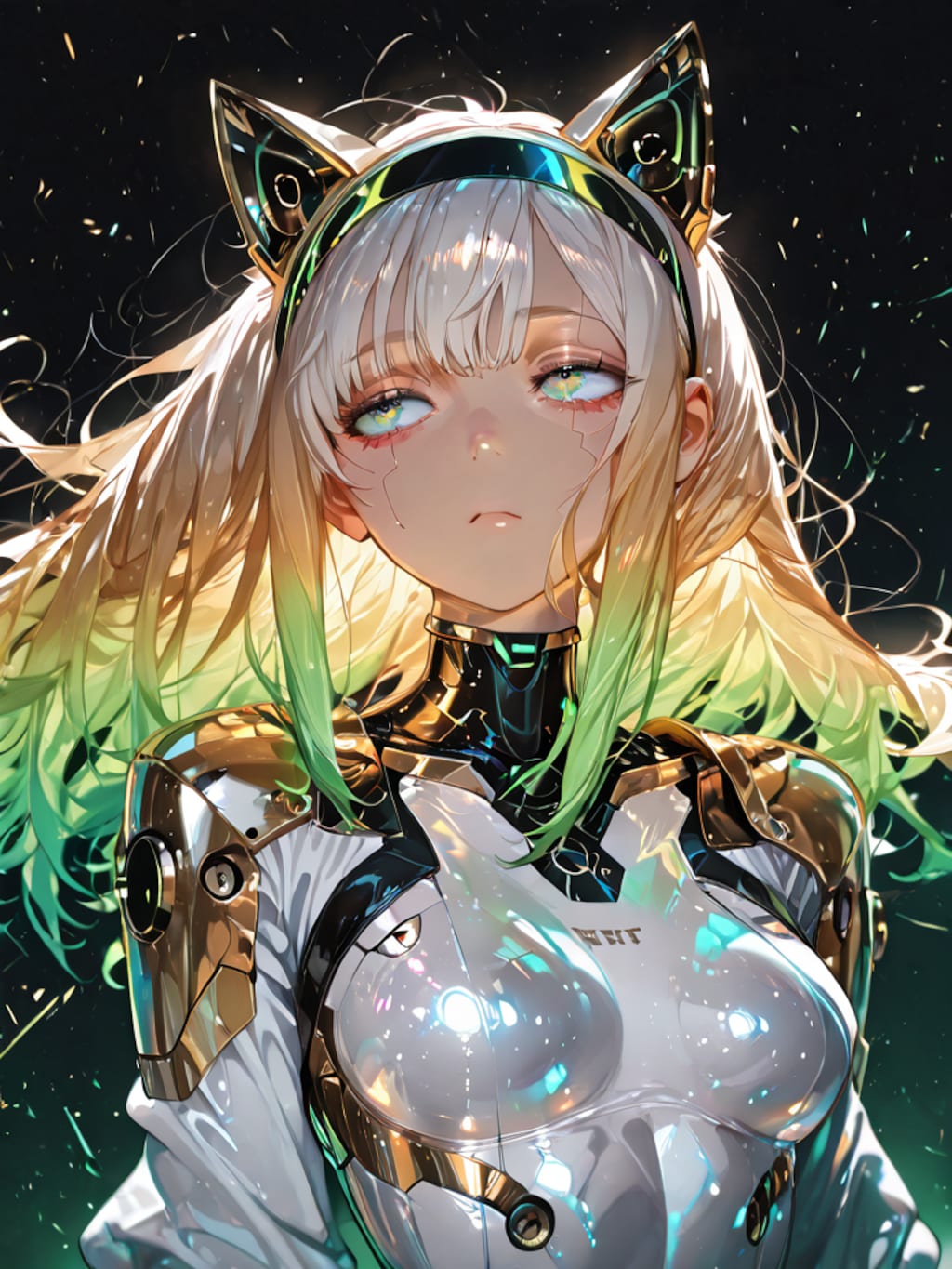 サイバーパンク猫娘