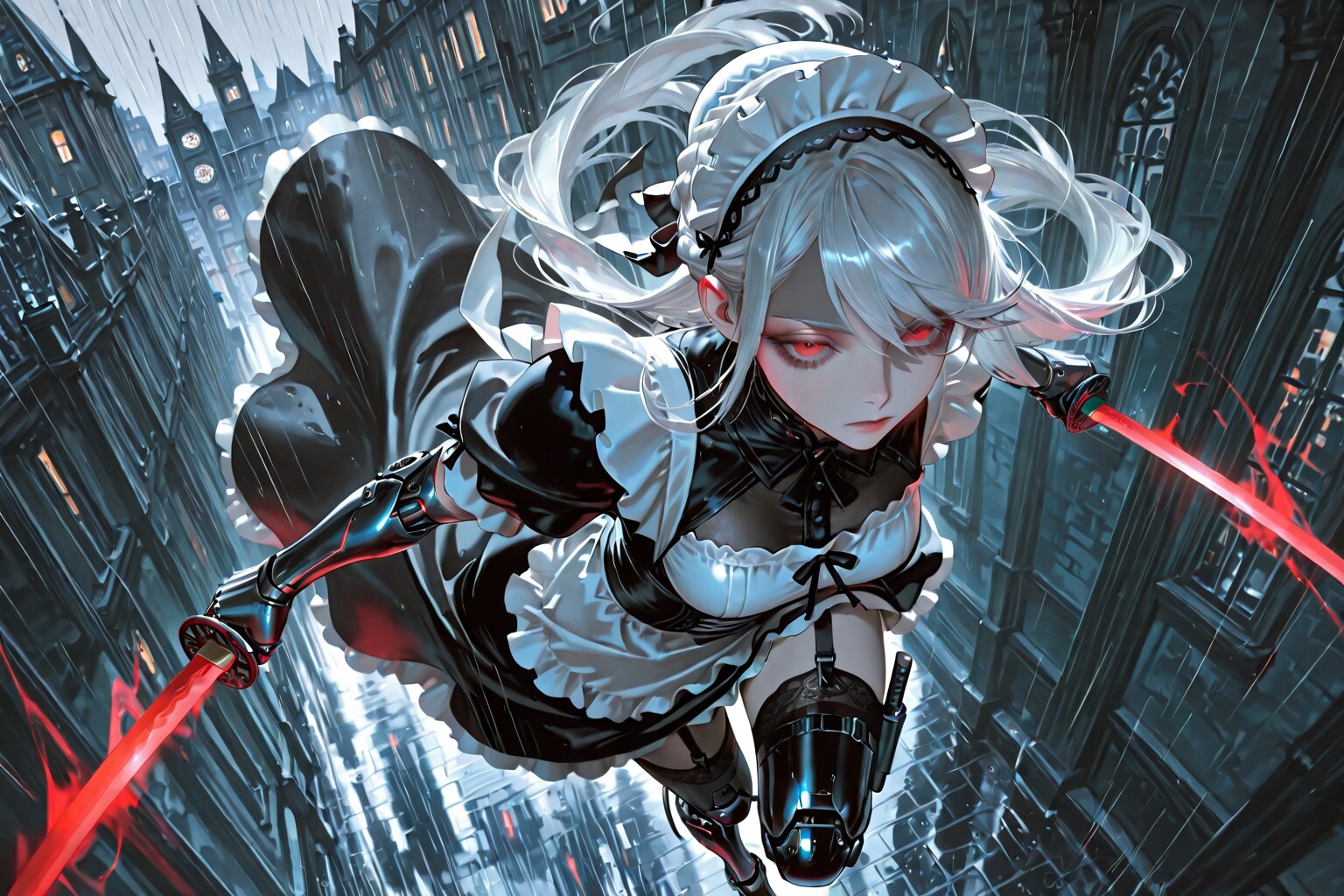 新モデルエキドナテスト　二刀流メイド