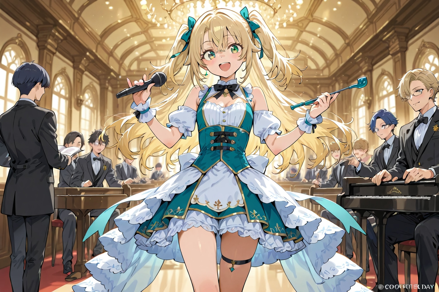 No.205 オーケストラの日 | の人気AIイラスト・グラビア