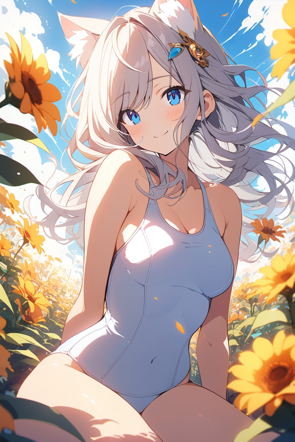 一面の花畑 (VEGA)