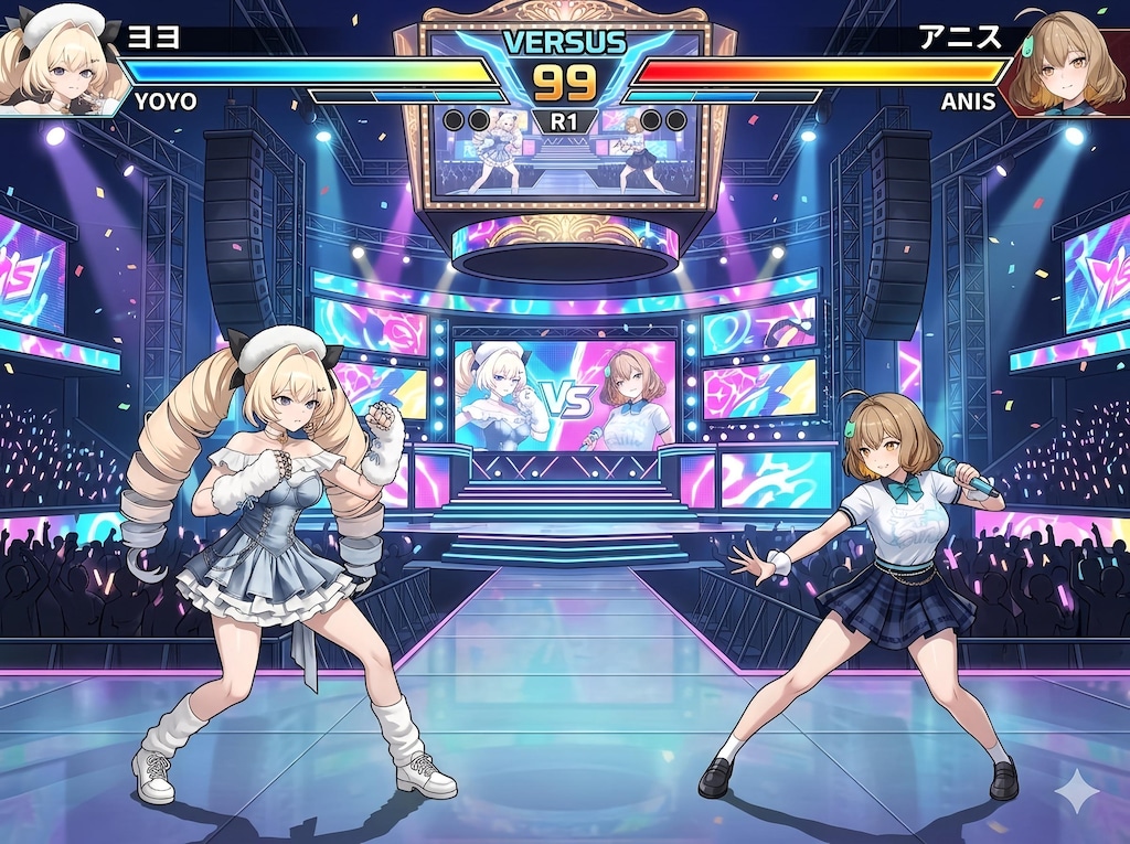アニスVSヨヨ ー因縁のアイドル対決ー