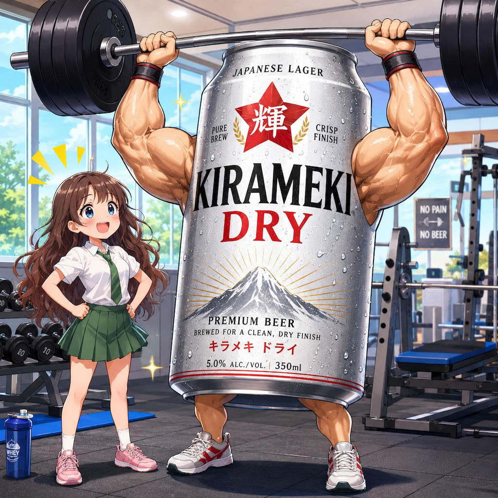 強い酒になろうとしたビール缶