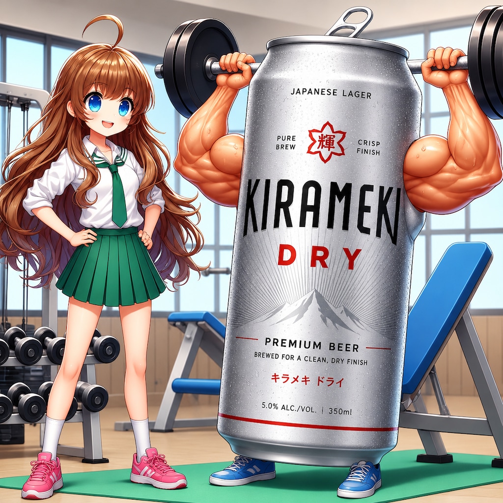 強い酒になろうとしたビール缶