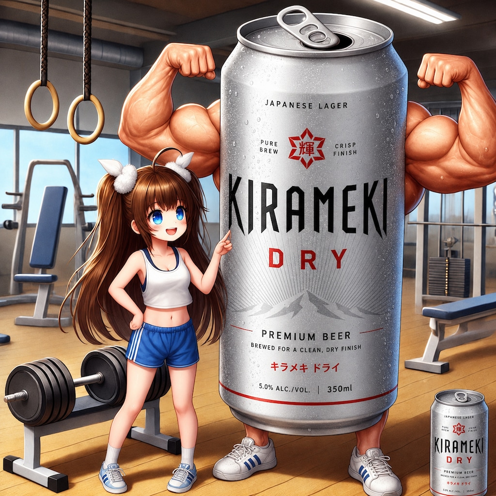 強い酒になろうとしたビール缶