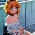 二次元美少女の魅力を極める！MEMちょが押しの子をセクシーなアニメ風イラストで表現 10枚目
