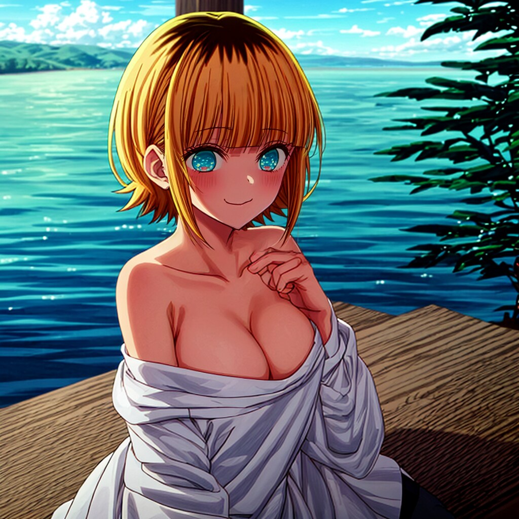 二次元美少女の魅力を極める！MEMちょが押しの子をセクシーなアニメ風イラストで表現