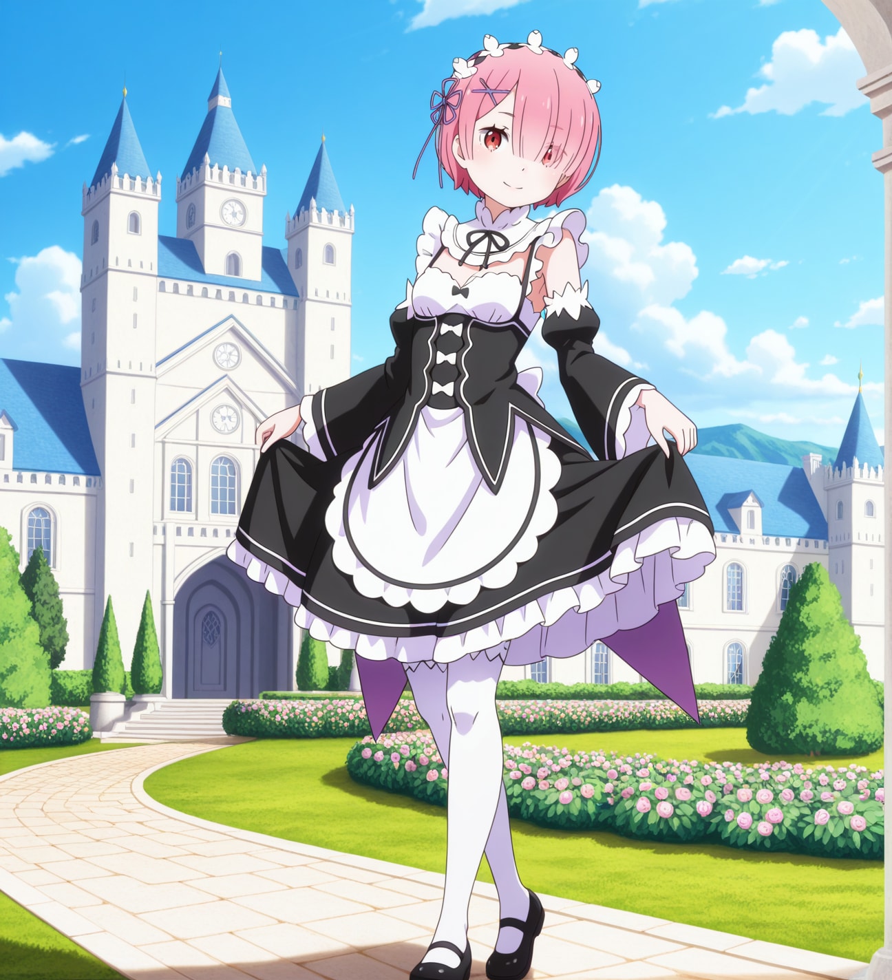 ラムさんのパンモロ2【まんぐり返し+お尻ドアップ】