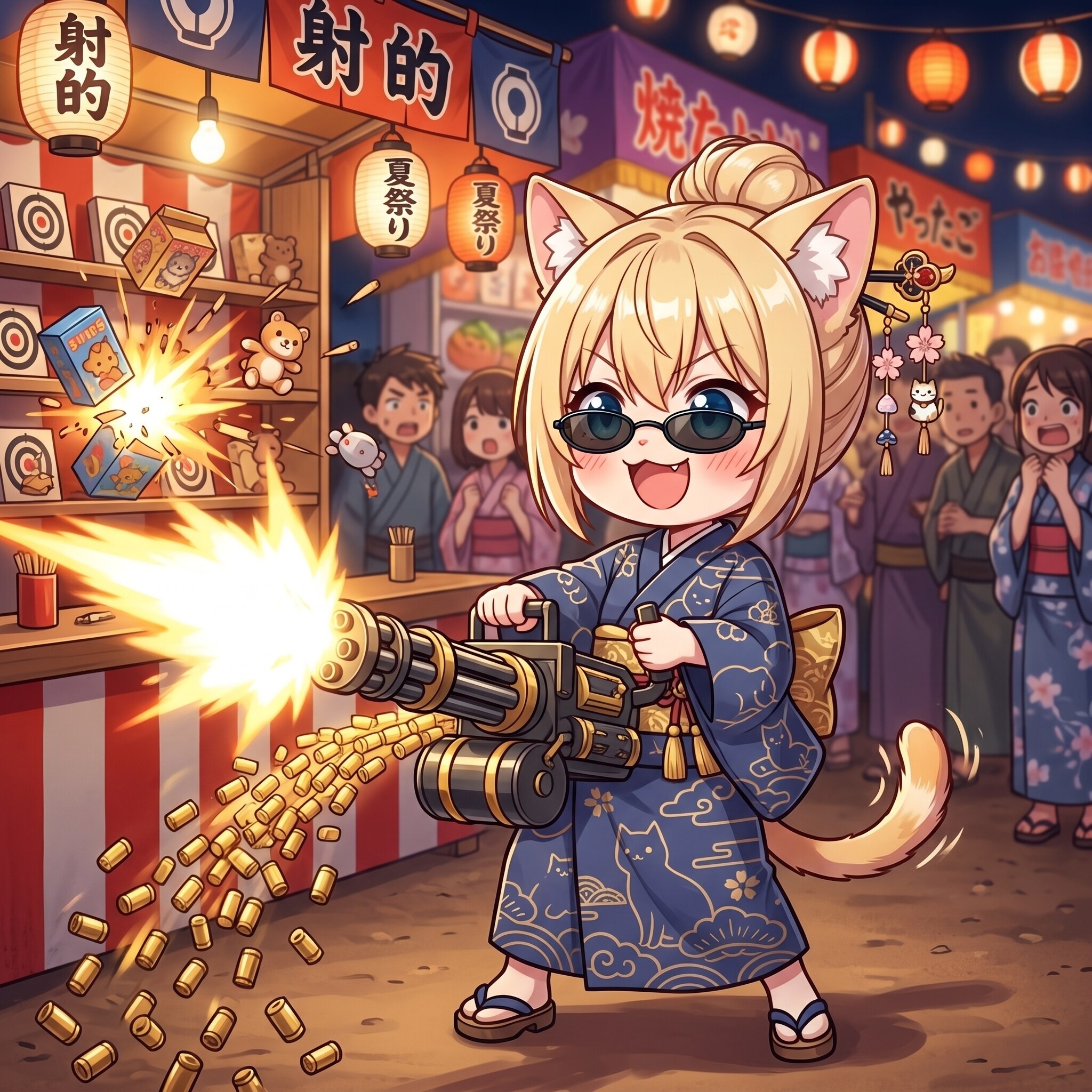 ミニガン射的🎯