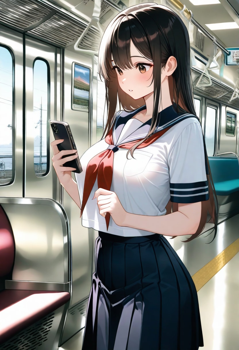 痴漢掲示板に痴漢依頼をしたJK
