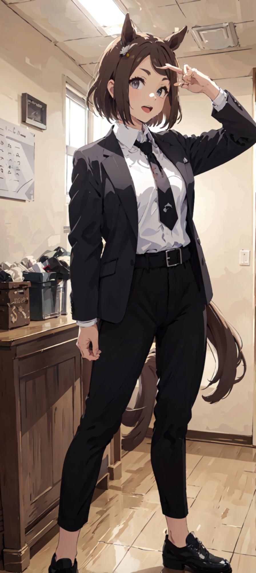 トレセンウマ娘のスーツのすがた20231114_5