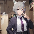 トレセンウマ娘のスーツのすがた20231114_5 3枚目