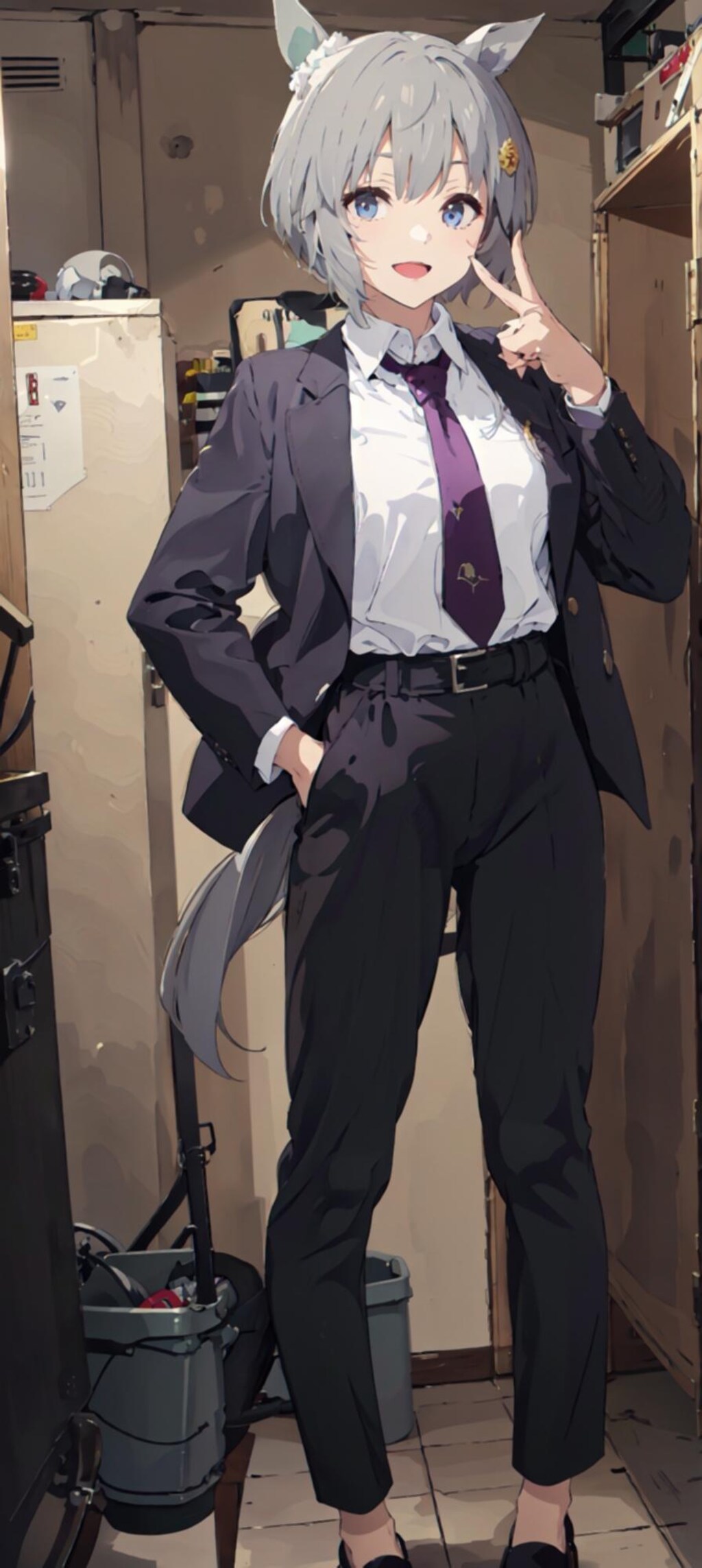 トレセンウマ娘のスーツのすがた20231114_5