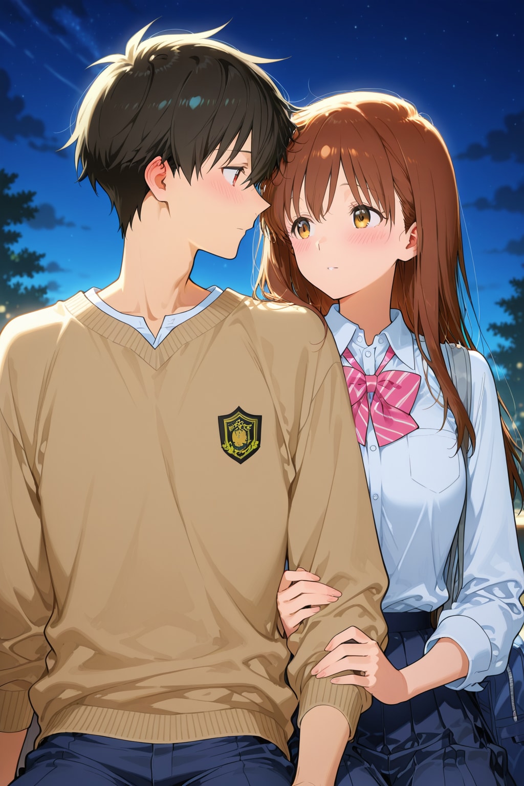 デートの帰り道 | の人気AIイラスト・グラビア