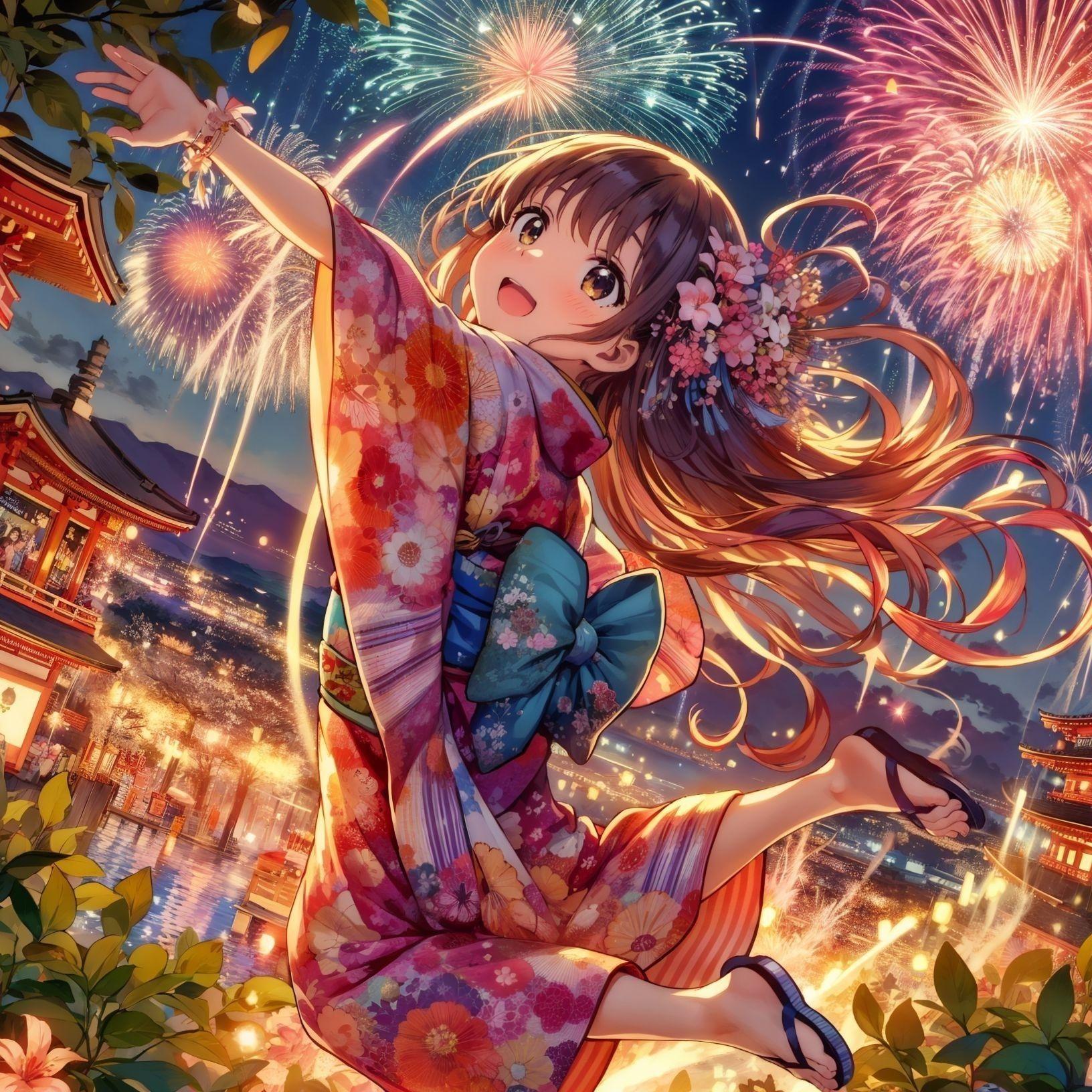 華やぐ夏 | の人気AIイラスト・グラビア