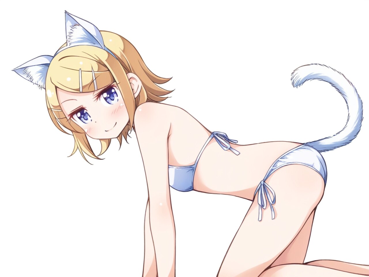 鏡音リン 猫ビキニ