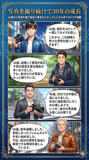 写真を撮り続けて30年の成長 | の人気AIイラスト・グラビア