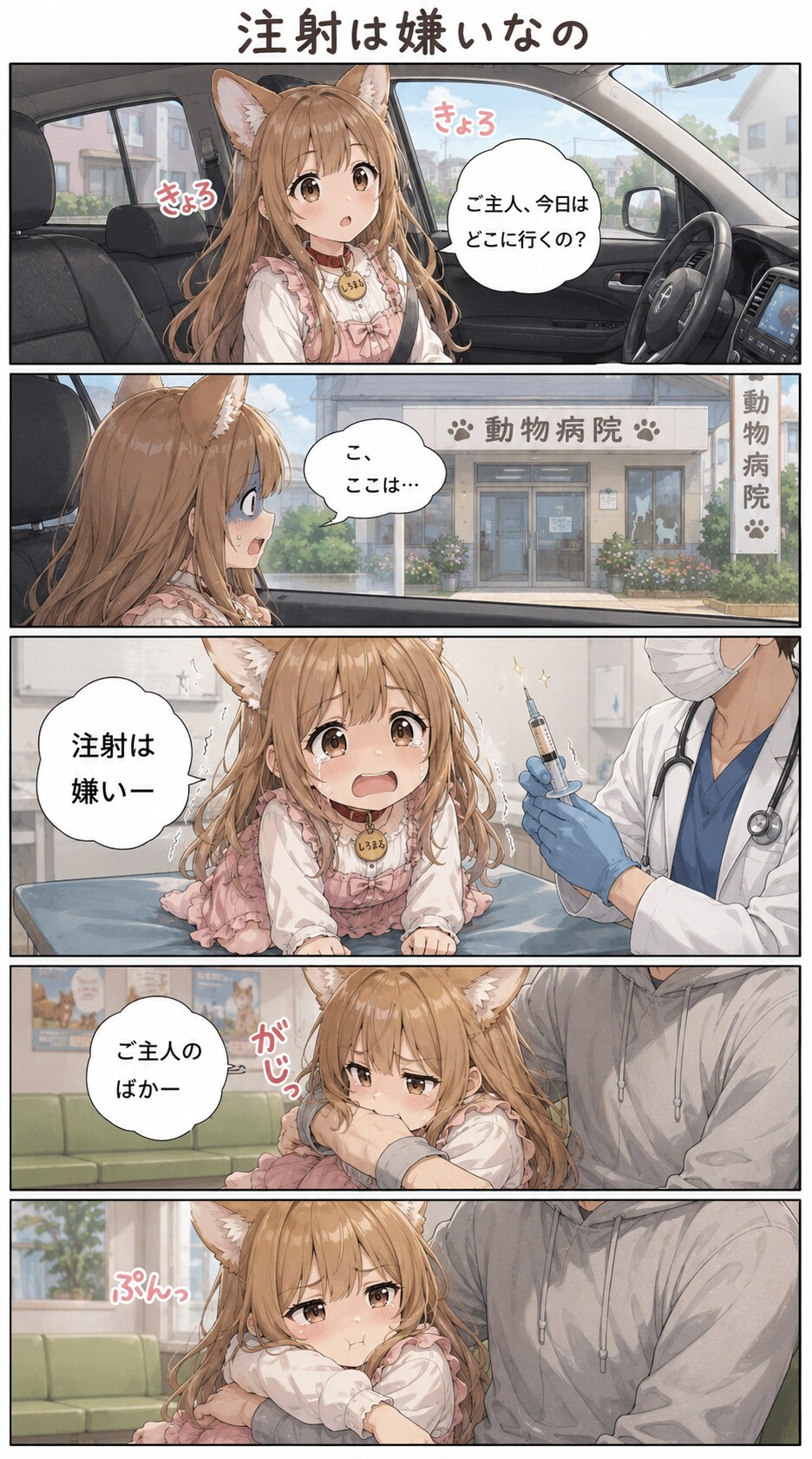 注射は嫌いなの