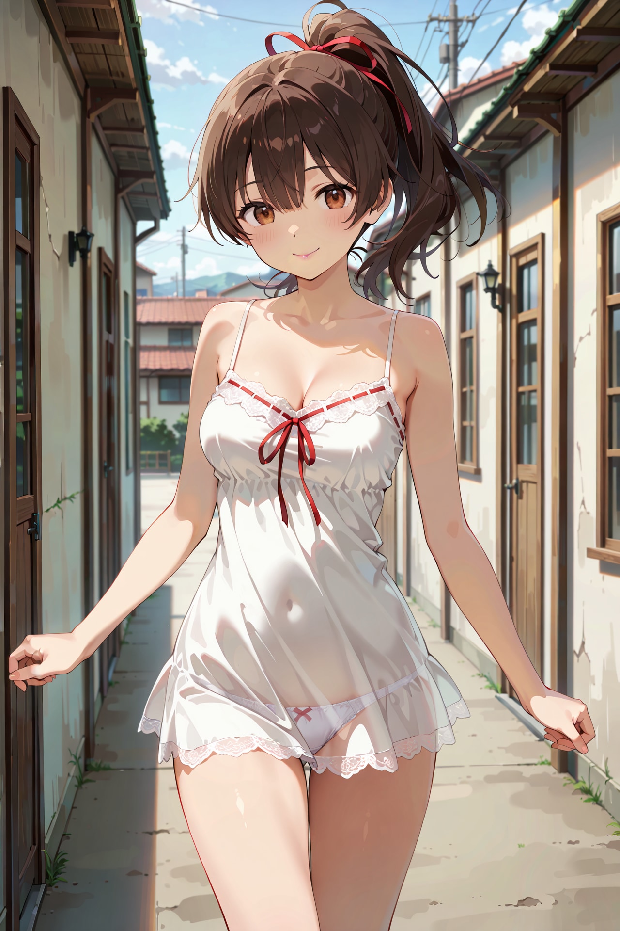 【撮影会】田舎で過ごす、ちょっと特別な夏（路地裏）Z714