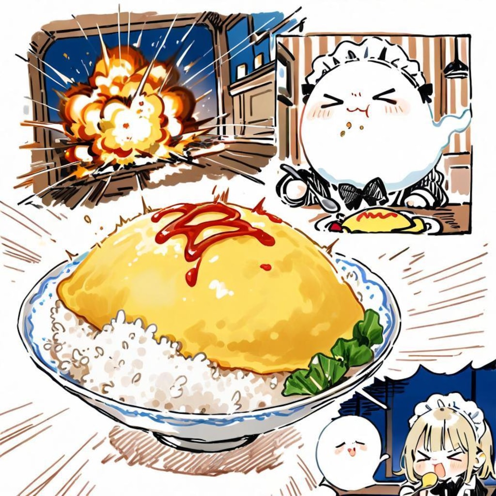 怪 異 オ ブ オ ム ラ イ ス 💥💥💥