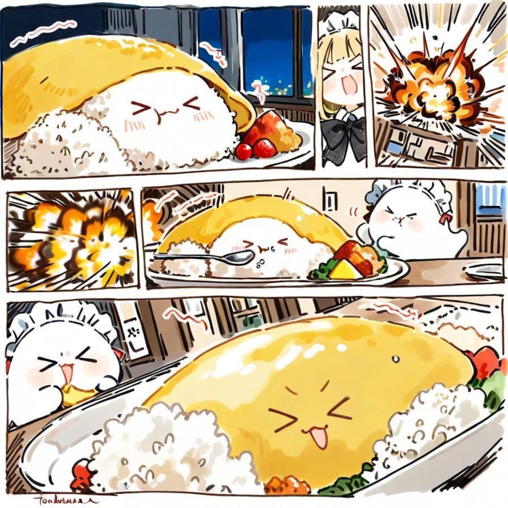 怪 異 オ ブ オ ム ラ イ ス 💥💥💥