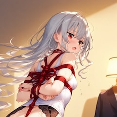 スク水ガーター緊縛部