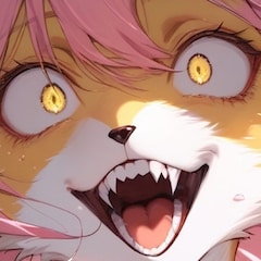 ケモノVTuberの狐桜ハヤテ